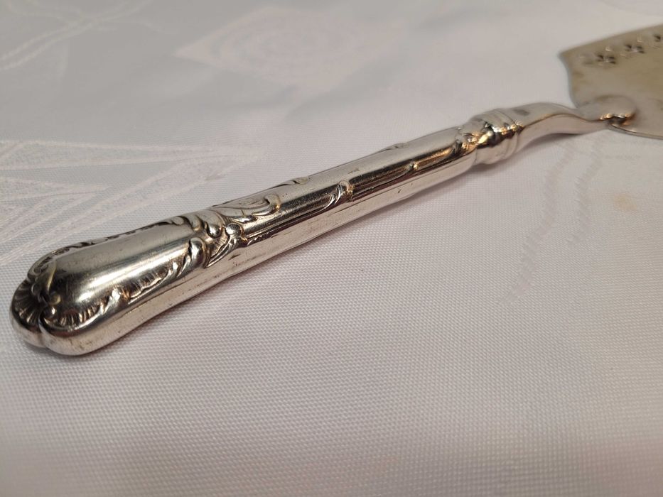 Stara przedwojenna łopatka do ryb J.Fraget