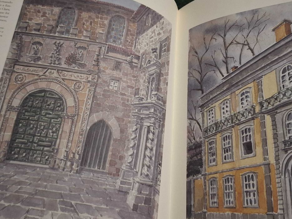 Livro Espirito do Porto Aguarelas