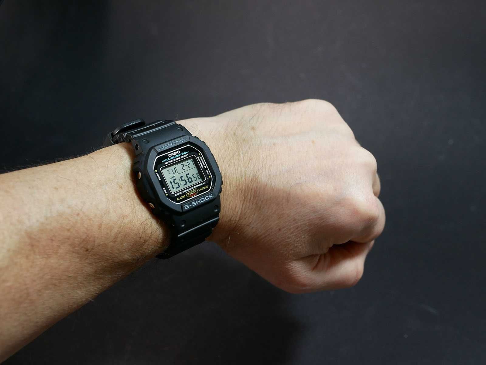 Casio DW-5600E-1V EL G-Shock (Original)
