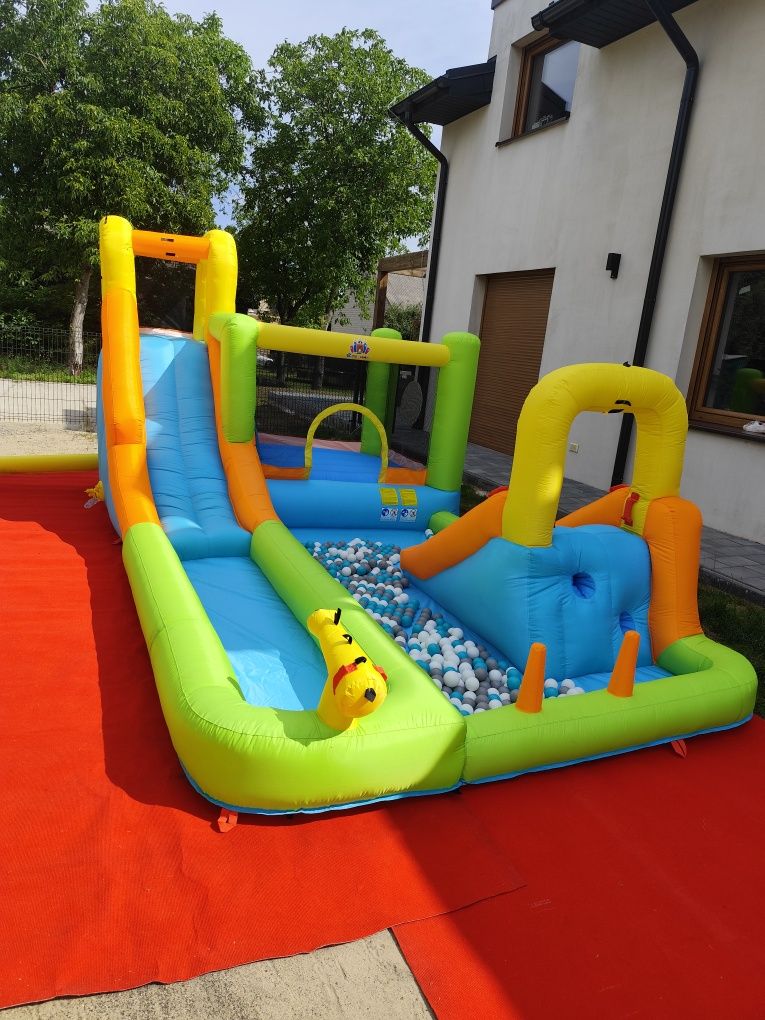 Wynajmę dmuchany park rozrywki
