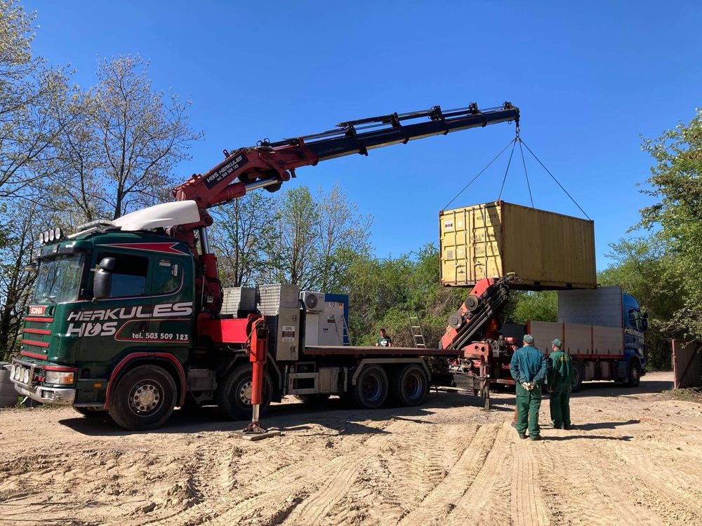 Wynajem płyty drogowe, betonowe + transport HDS