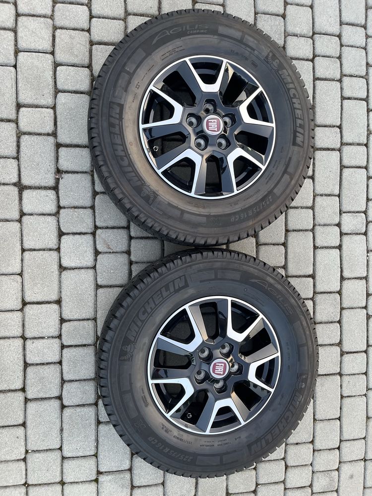 Alufelgi 5x118 16 cali Fiat Ducato Peugeot Boxer Camper 225/75/16C