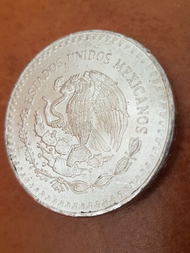 Bogini 1982 Meksyk moneta kolekcjonerska srebro