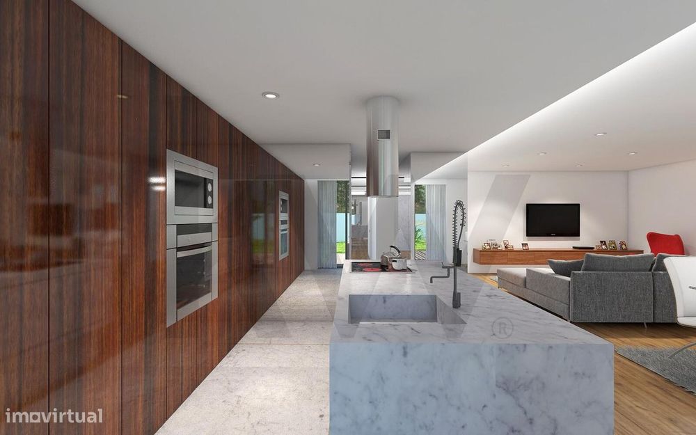 Luxuosa Moradia Térrea T3 em Construção – Água Longa, Santo Tirso