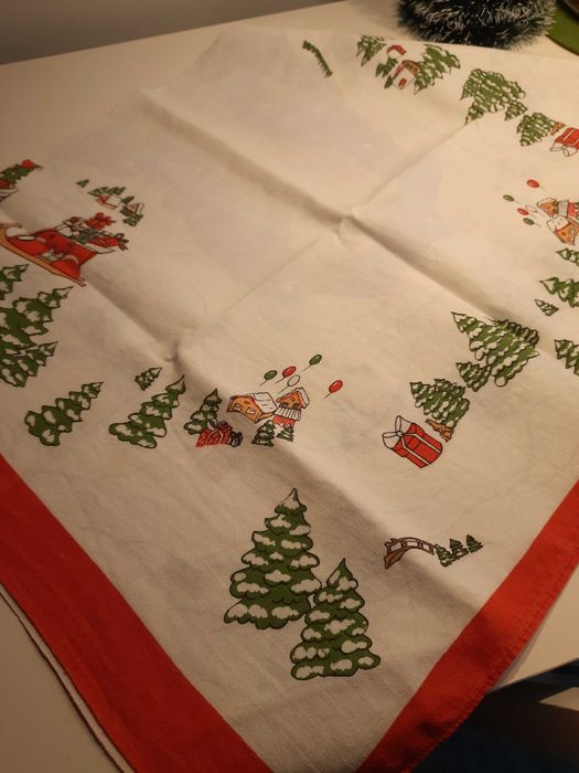 Bożonarodzeniowy obrus