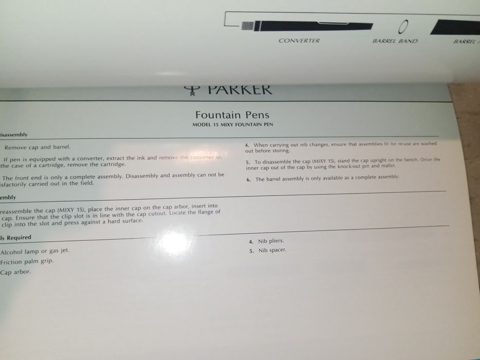 Dossier Parker bom estado