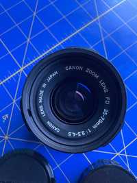 Lente Canon FD 35-70mm como Nova.