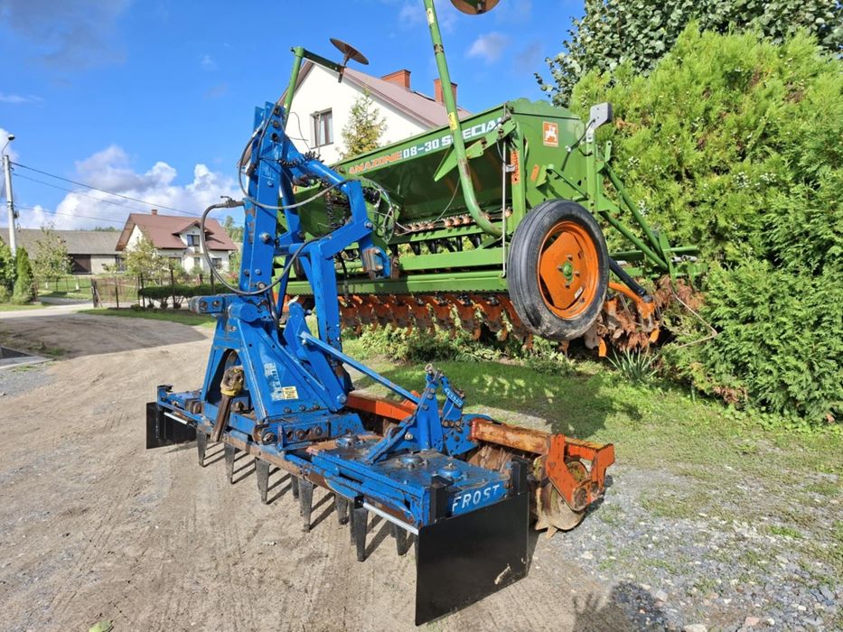 Agregat uprawowo siewny 3m  FROST Amazone D8 Special brona wirowa