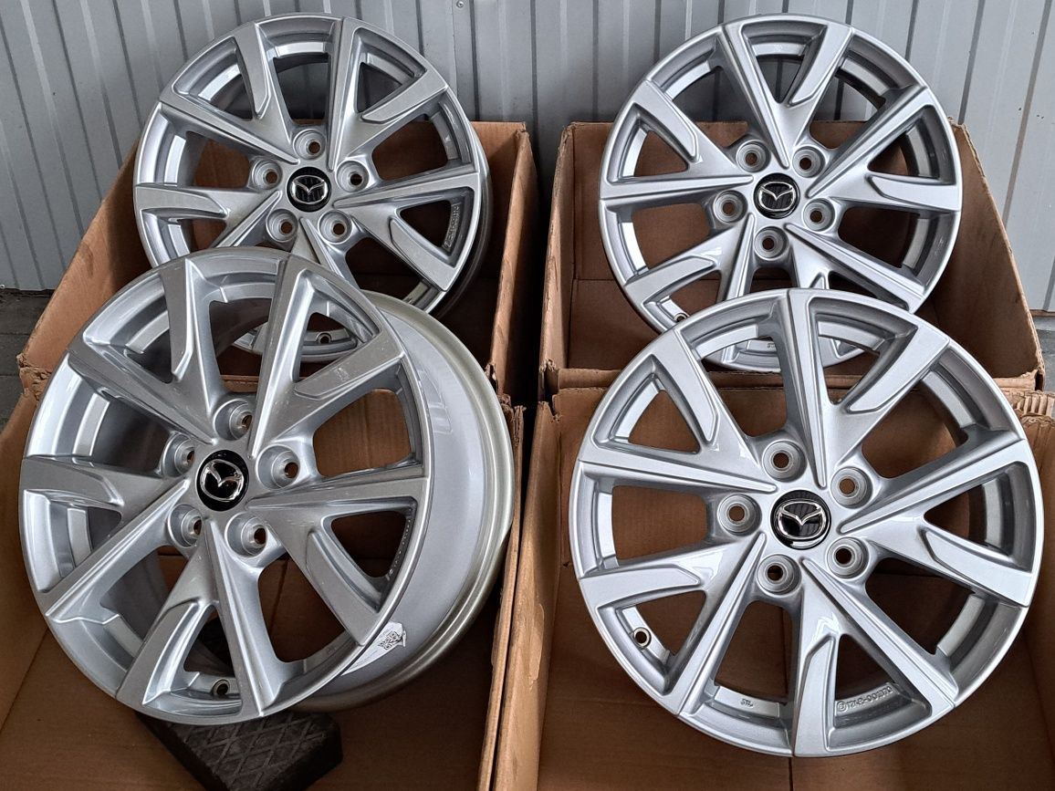 Alufelgi MAZDA 16 NOWE 5x114,3 MPV 3 5 6 CX-3 MX-5 MX-6 INNE! SREBRNE