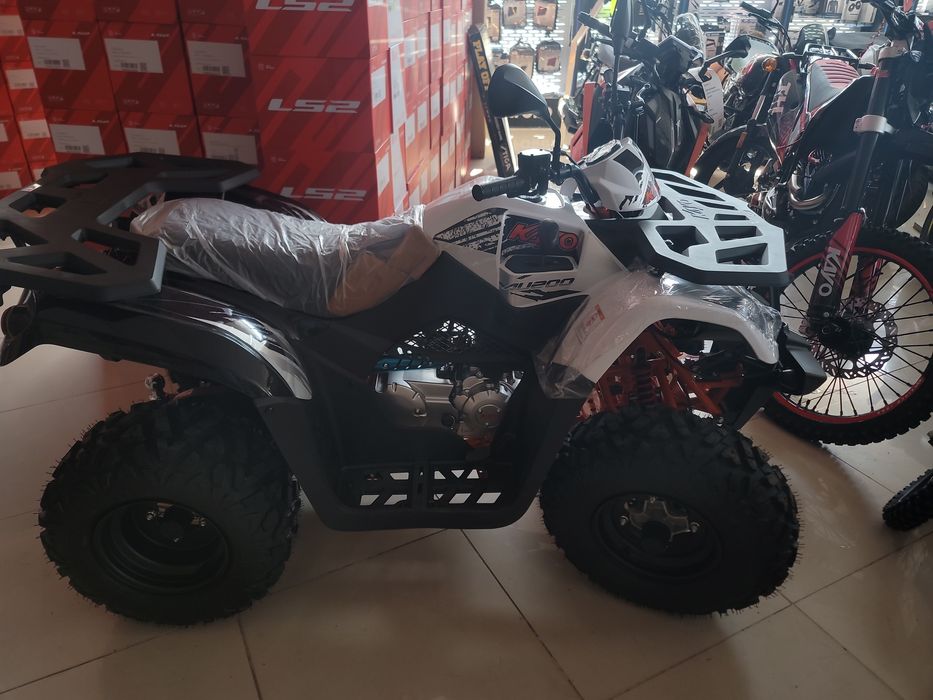 Квадроцикл Kayo AU200 білий