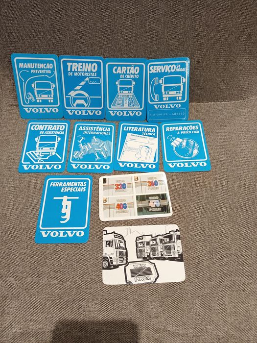 Calendários Volvo 1989