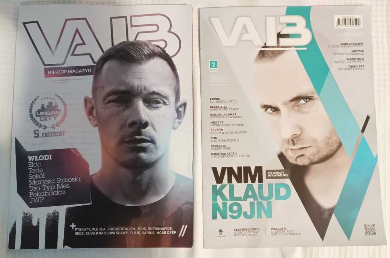 Magazyn VAIB x2:  WYDANIE SPECJALNE + lato 2015 - stan bardzo dobry