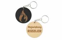 Brelok NAJWIĘKSZY RIZZLER RIZZ | Dzień Chłopaka | Na Prezent | Szkoła