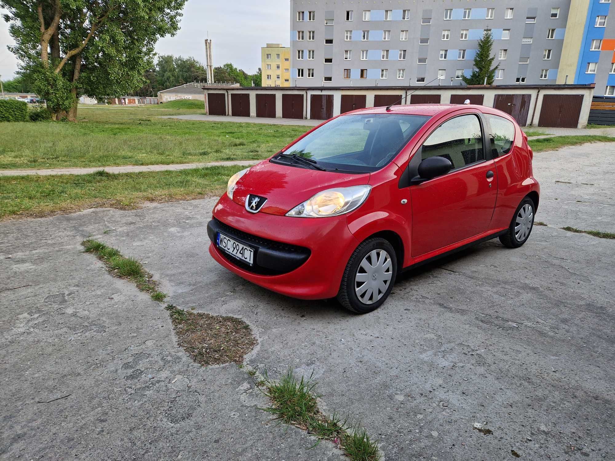 Peugeot 107 bardzo mały przbieg