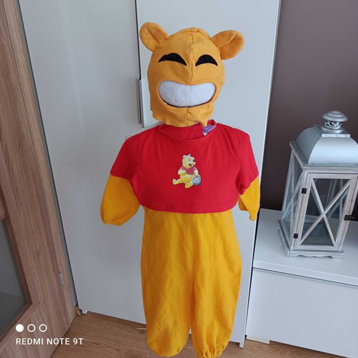 DISNEY strój karnawałowy KUBUŚ PUCHATEK MIŚ DISNEY przebranie 86/92 53