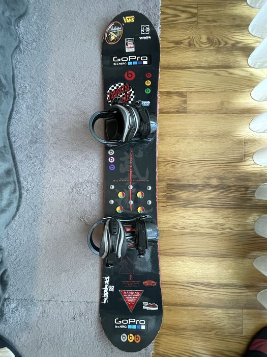Prancha e Fixações de Snowboard Nitro Samurai Zen 152 cm