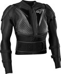 FOX TITAN SPORT BLACK buzer klatka ochraniacz na siatce mx atv dh cros