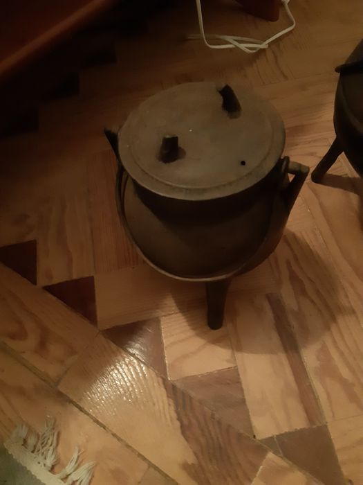 Panela ferro 3 pés