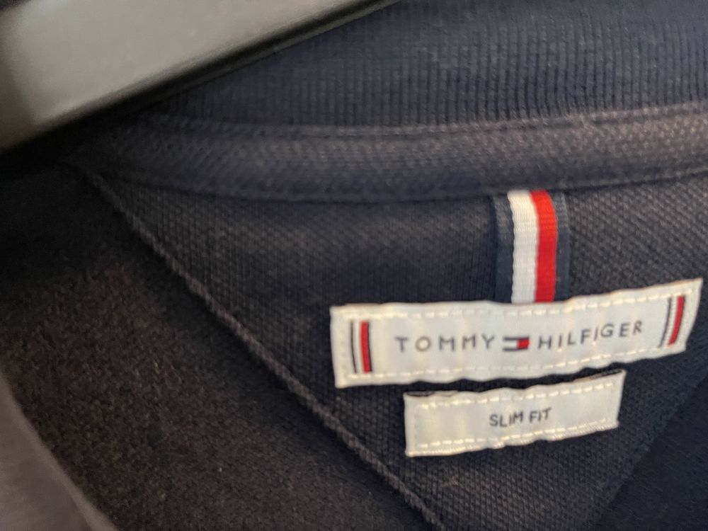 Bluzka damska granatowa Tommy Hilfiger 38