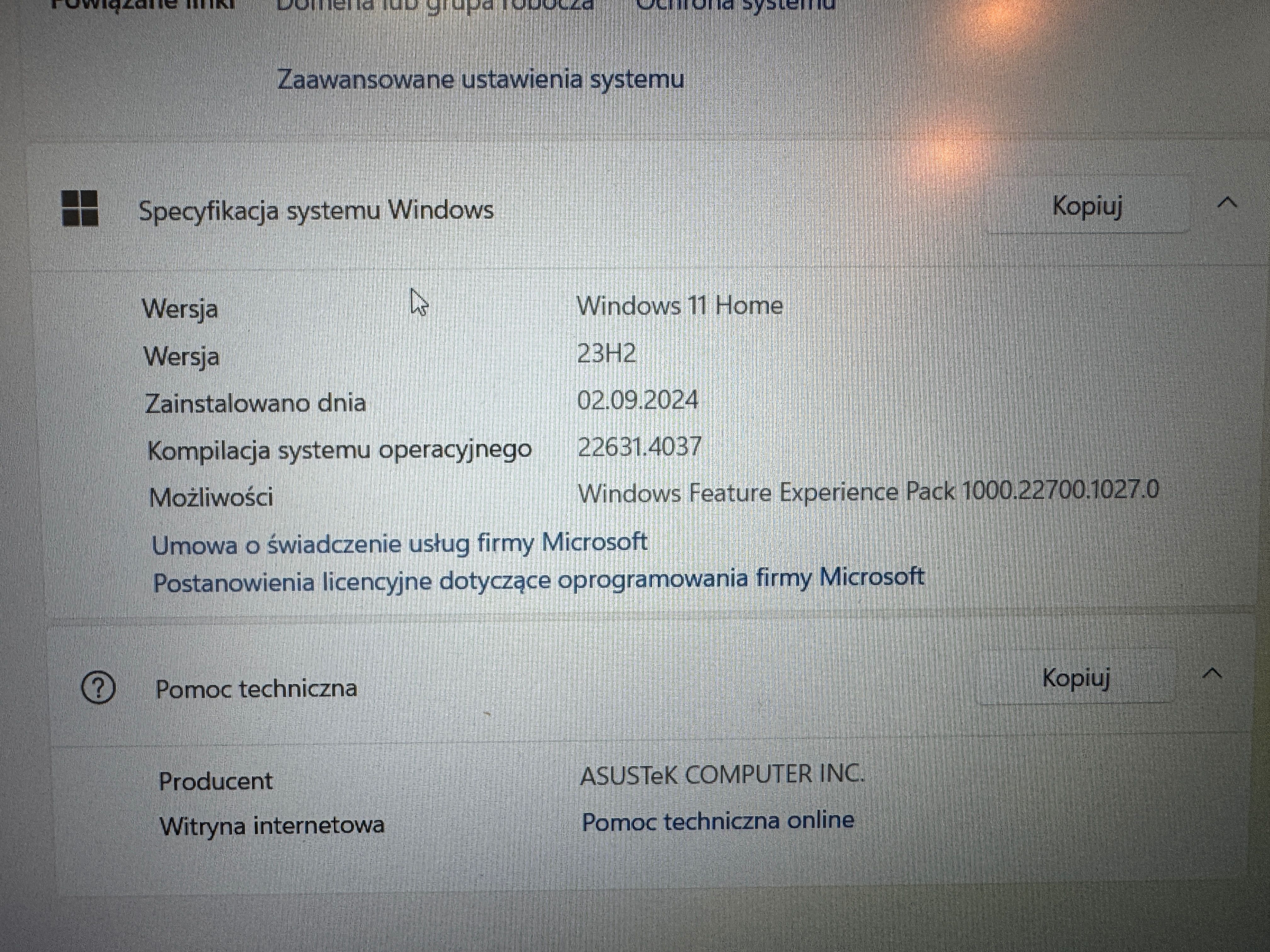 Notebook Asus K512J/i5/16RAM/512/ Kraków Starowiślna