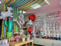 Balony z helem, słodkie bukiety - BYTOM ul. Piłsudskiego 32