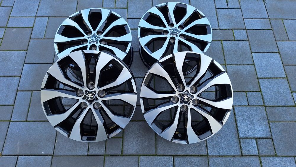 Oryginalne Nowe Alufelgi 5x114,3 R17 Renault Megane Dacia Toyota Nissa