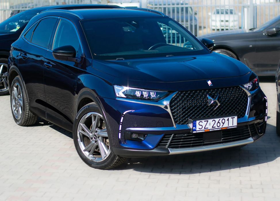 DS Automobiles DS 7 Crossback 225ps Wentyle Focal Masaż ACC 180˚ Laser Pamięć Ogrz.Szyba Blis Webast