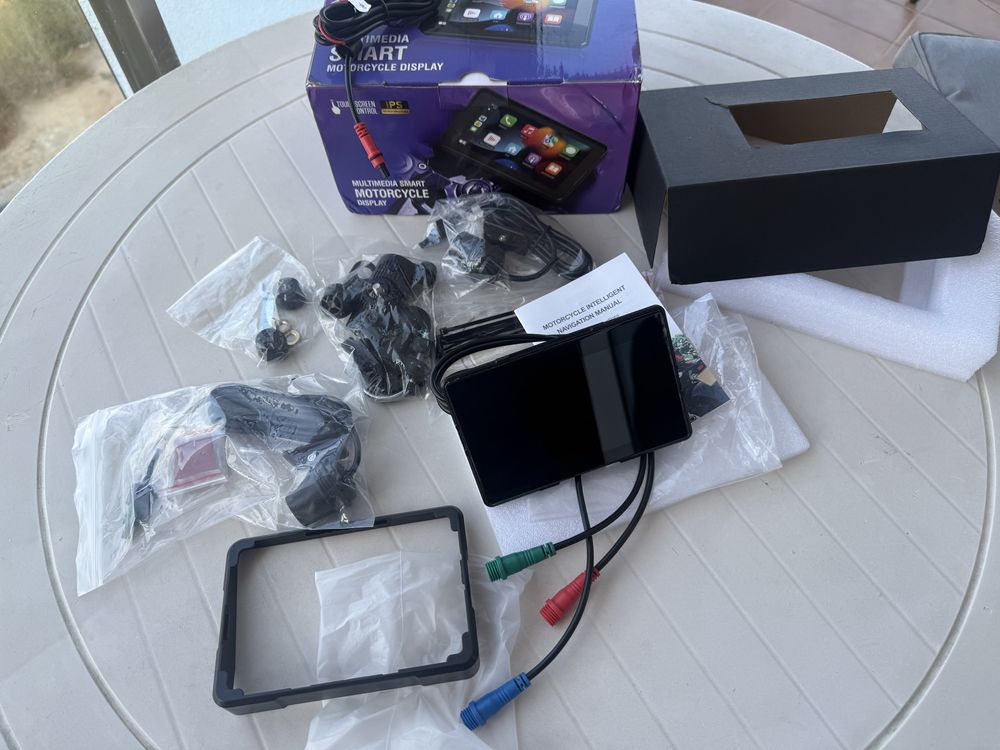 Sistema inteligente automotivo carplay para motos