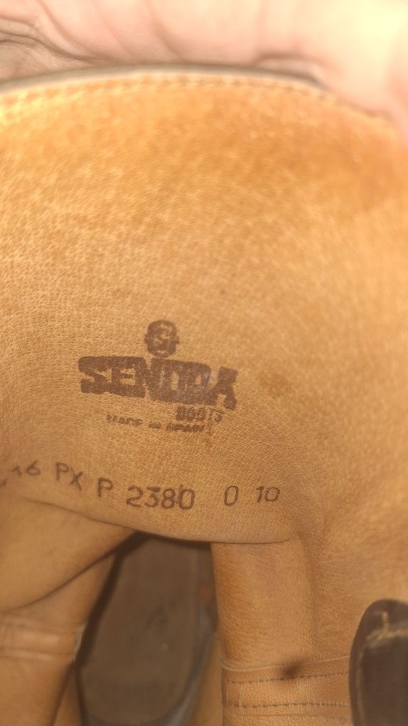 Botas Sendra de bico cortado