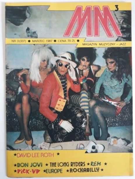 Magazyn Muzyczny 3 / 1987 plakat PICK UP