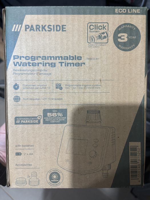 Sterownik nawodnienia Parkside PEBCD A1 - 2 sekcje