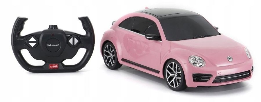 Volkswagen Beetle 1:14 Rastar 1:14 Rtr Różowe