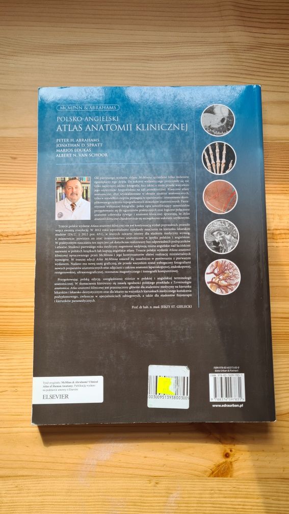 Polsko-Angielski Atlas Anatomii Klinicznej McMinn & Abrahams