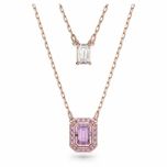 Naszyjnik Swarovski - Millenia, Purple, Rose Gold