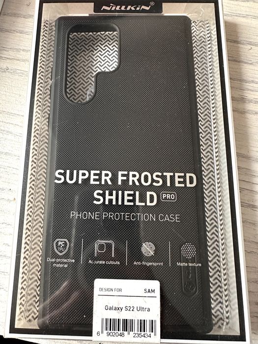 Etui NILLKIN Super frosted shield samsung S22 ultra