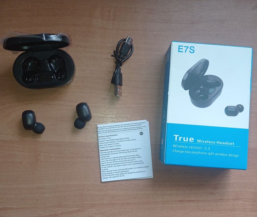Безпровідні наушники Е7S