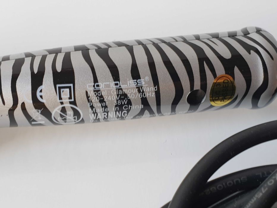 конусна плойка  30мм   CORIOLISS Zebra