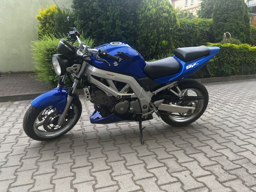 SV650 N 2005 | zarejestrowana na A2 | nowe sprzęgło i rozrząd