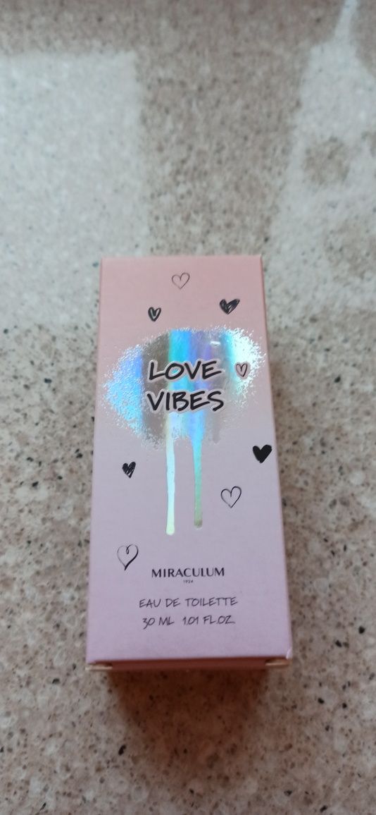 Woda toaletowa Miraculum Love Vibes 30ml nowe