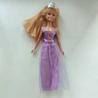 Кукла принцесса в фиолетовом платье