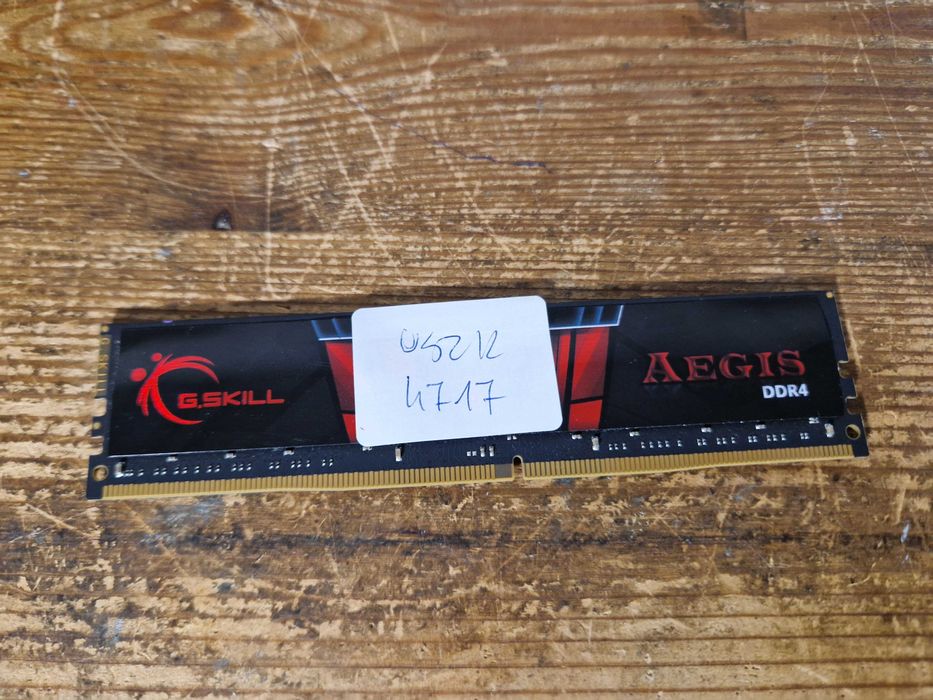 Pamięć G.Skill Aegis, DDR4, 8 GB, 3000MHz, CL16 (4717)