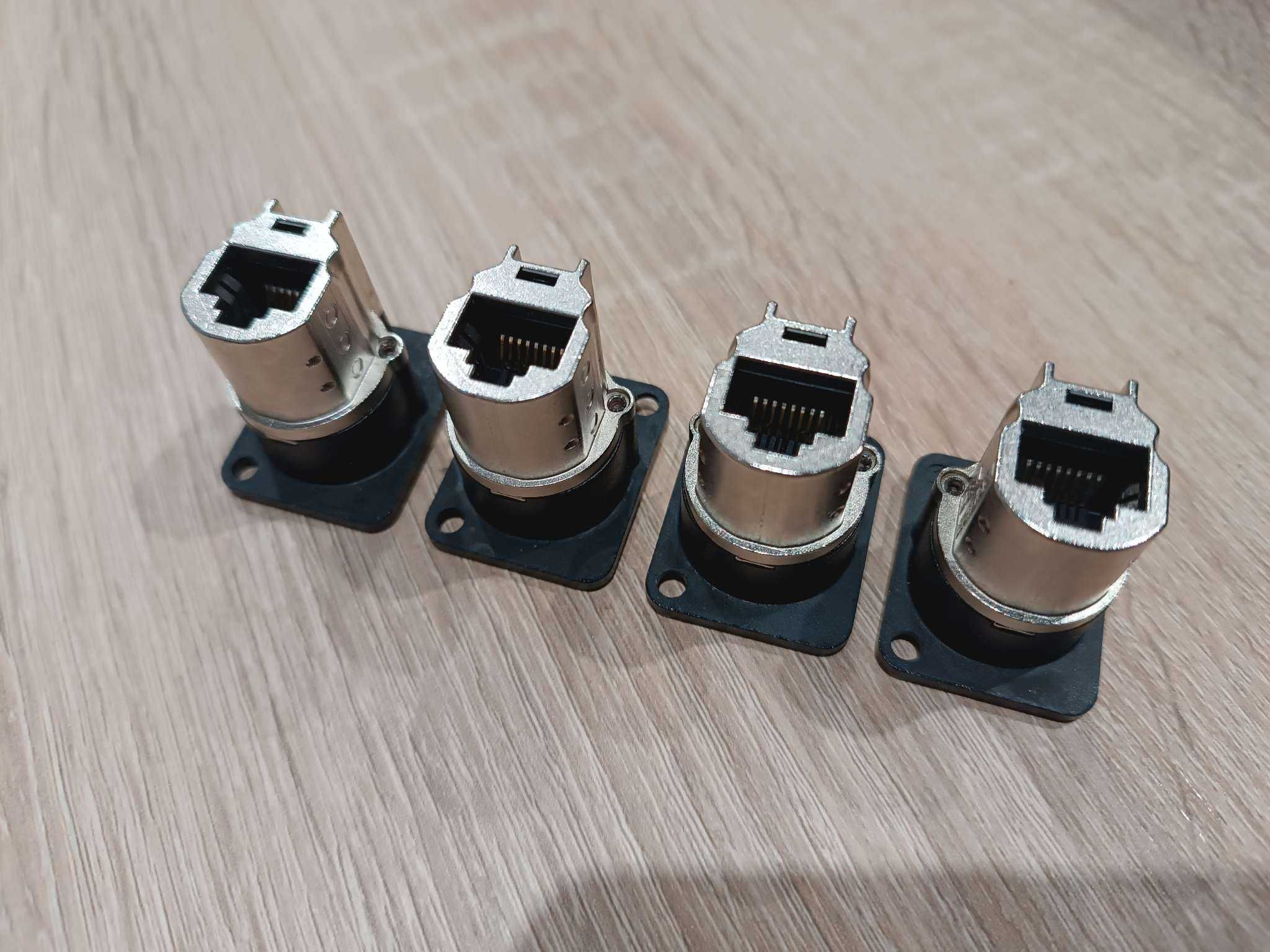Gniazdo Neutrik NE8FDX-P6-B Cat 6A Gniazdo EtherCon RJ45 Neutrix 4szt