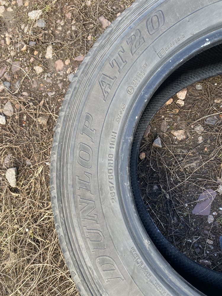 Резина летняя Dunlop grand trek 265/60 r18 комплект