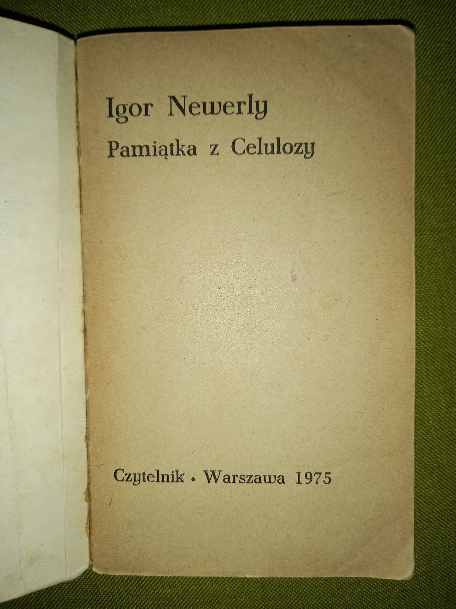 Książka Igora Newerly