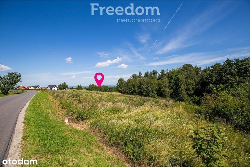 Działka 72a Malawa – z 3 Wz w trakcie, blisko lasu