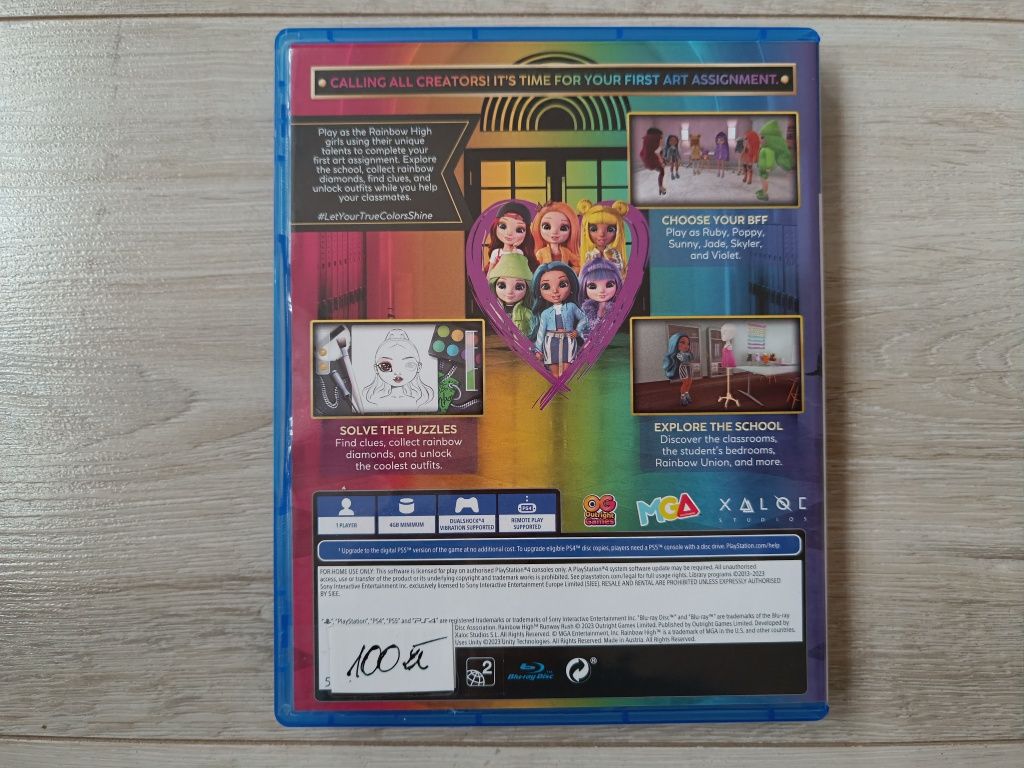 Gra PS4 - Rainbow High Runway Rush