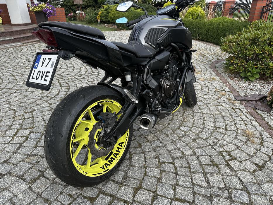 Yamaha mt07 Super Stan 2019 rok