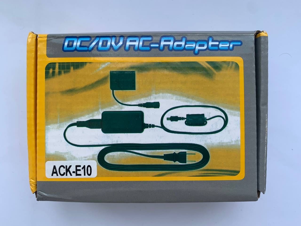 Мережевий адаптер ACK-E10 mini USB, імітатор батареї LP-E10 для Canon