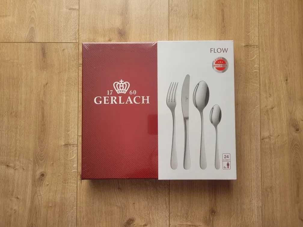 NOWY komplet sztućców Gerlach Flow zestaw sztućce 24 szt. 24 elementy
