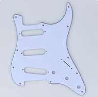 Pickguard para guitarra stratocaster SSS branco